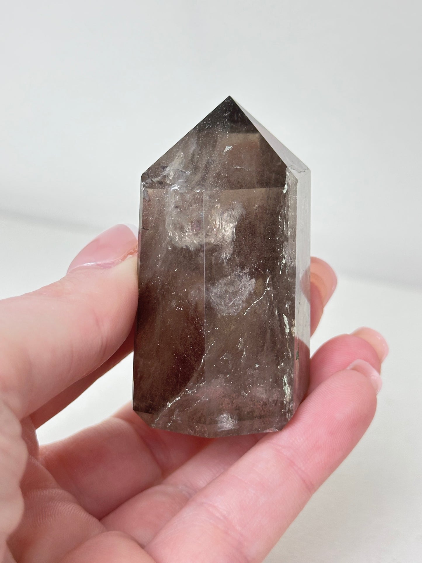Smoky Quartz Tower - D