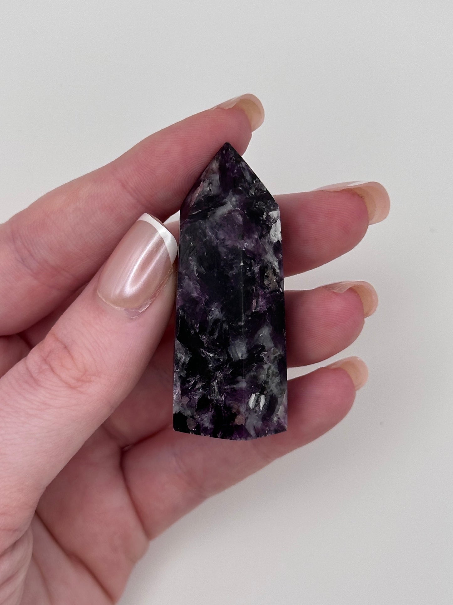 Lepidolite Mica Tower - I