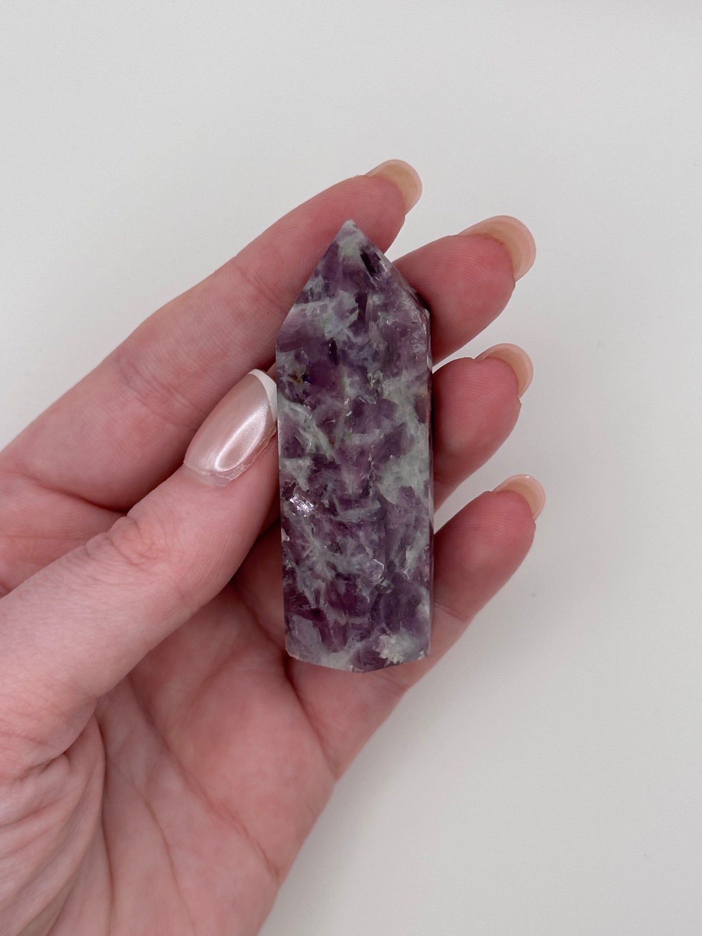 Lepidolite Mica Tower - A