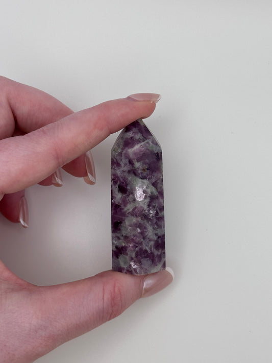 Lepidolite Mica Tower - A