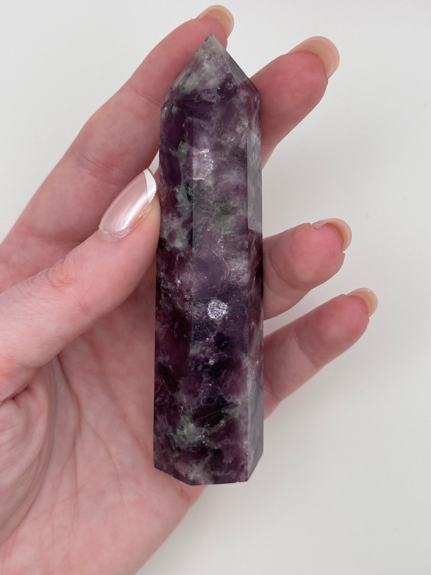 Lepidolite Mica Tower - B