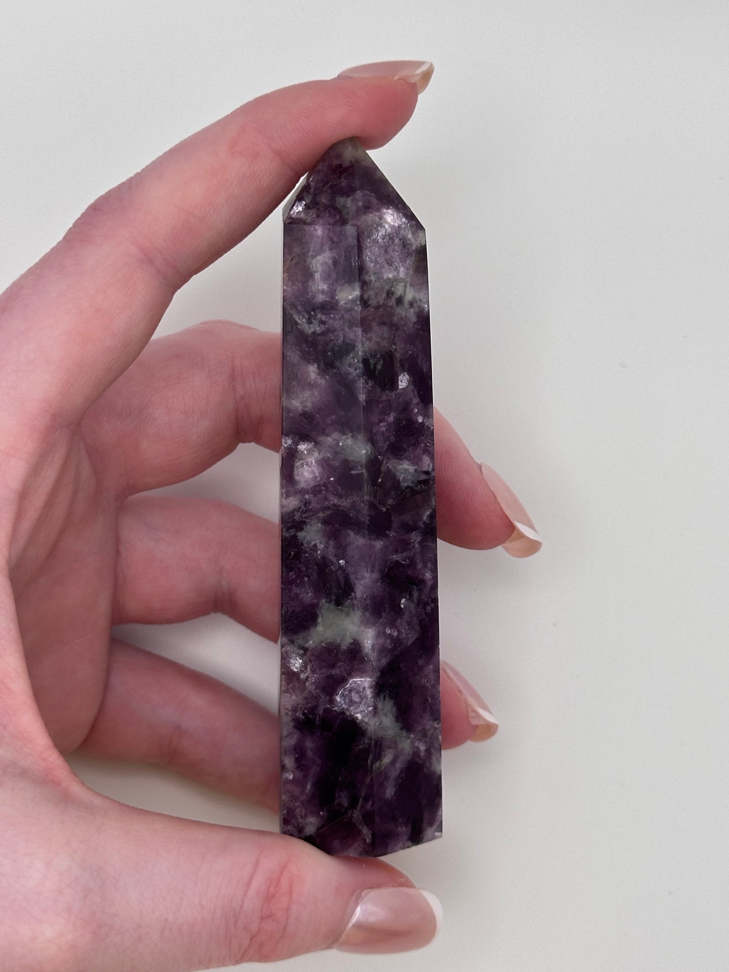 Lepidolite Mica Tower - B