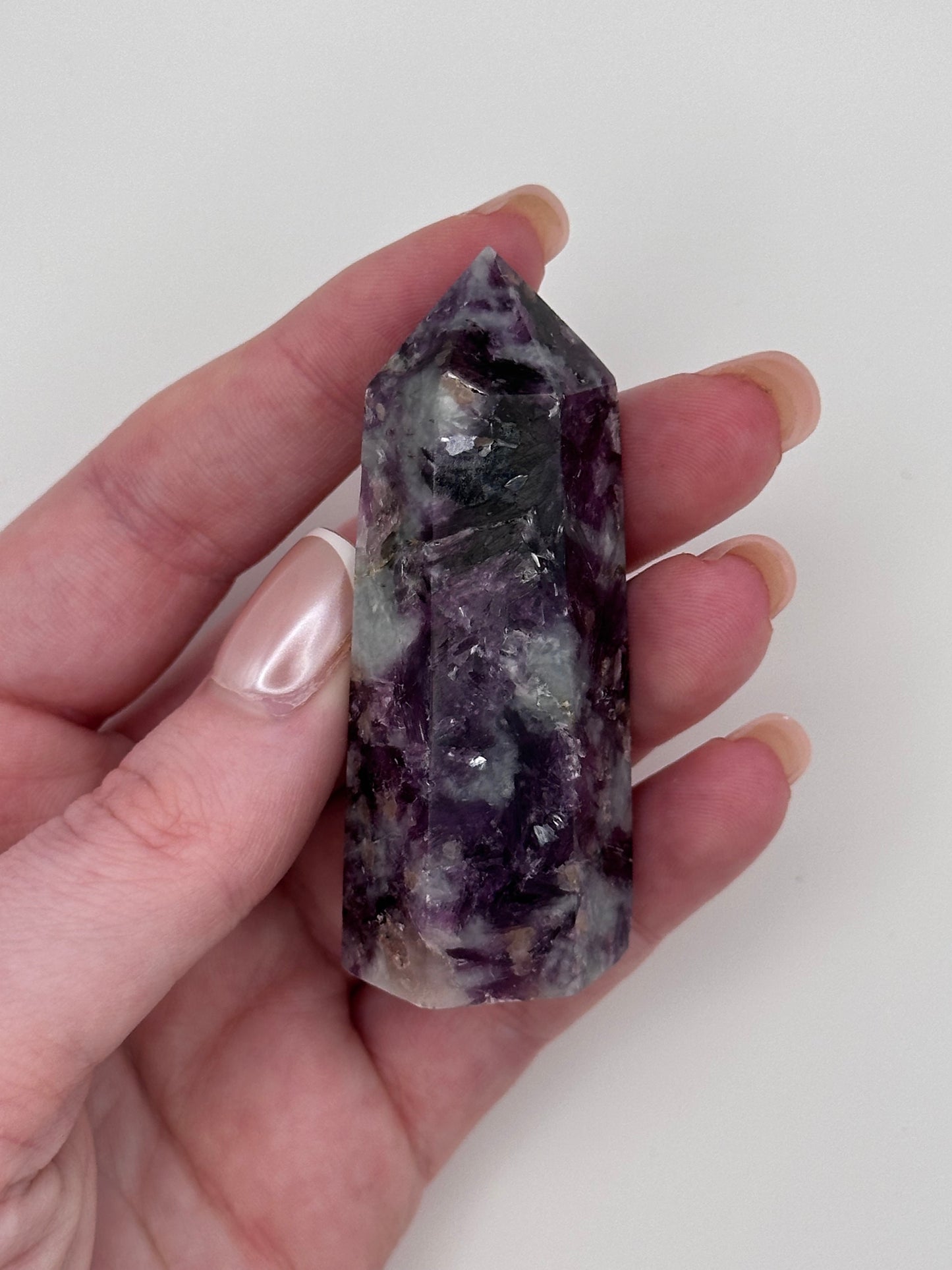 Lepidolite Mica Tower - H