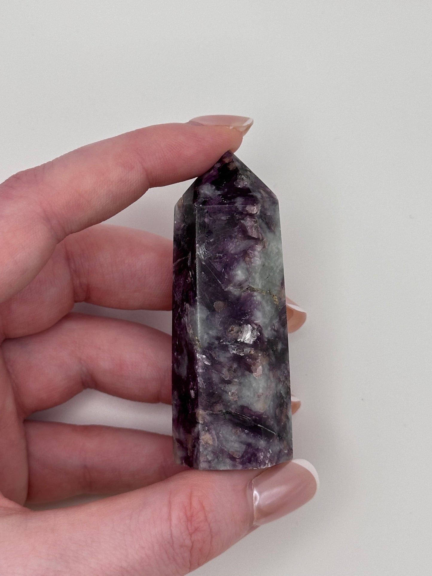 Lepidolite Mica Tower - H