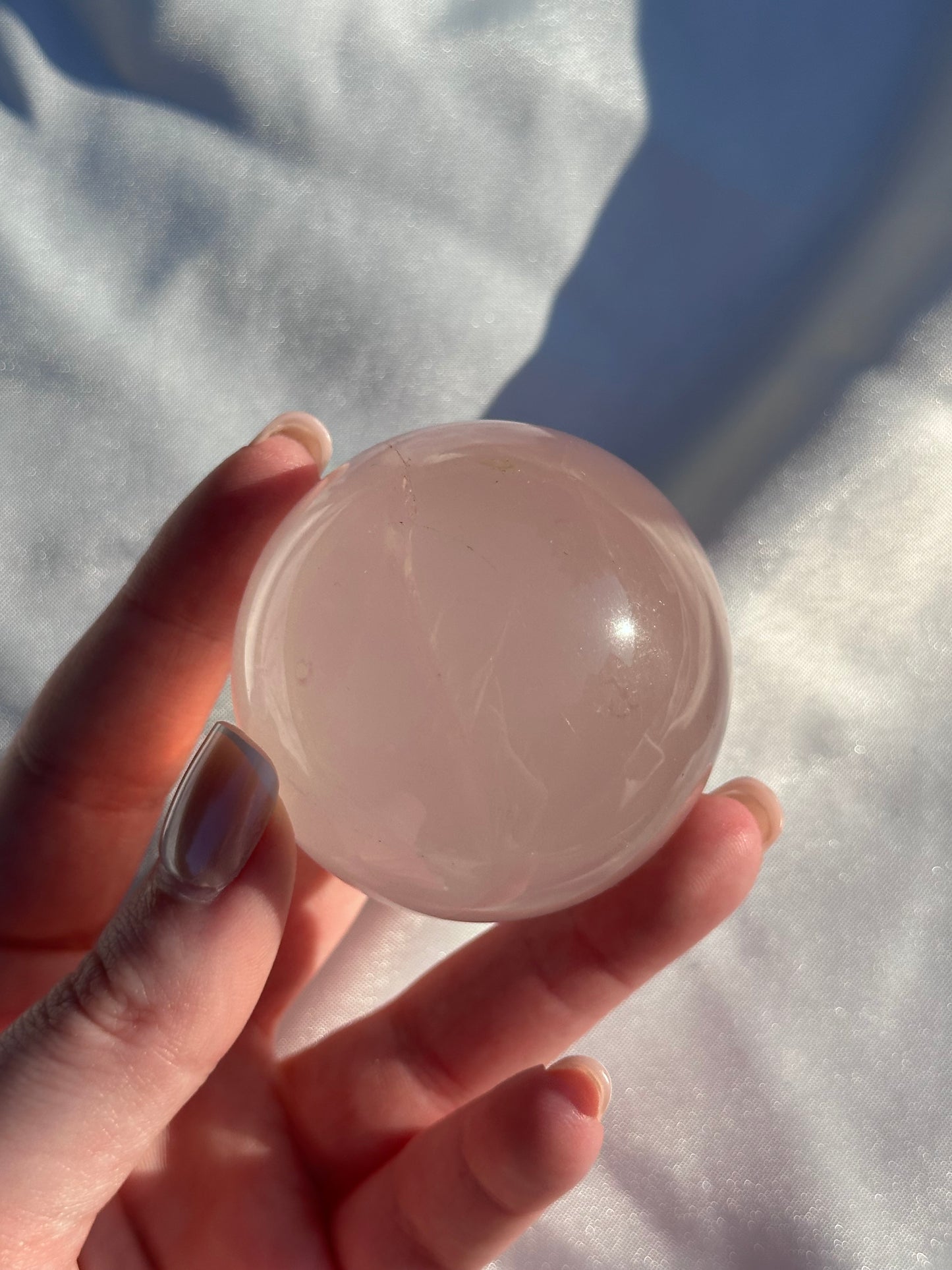 Rose Quartz Sphere - B