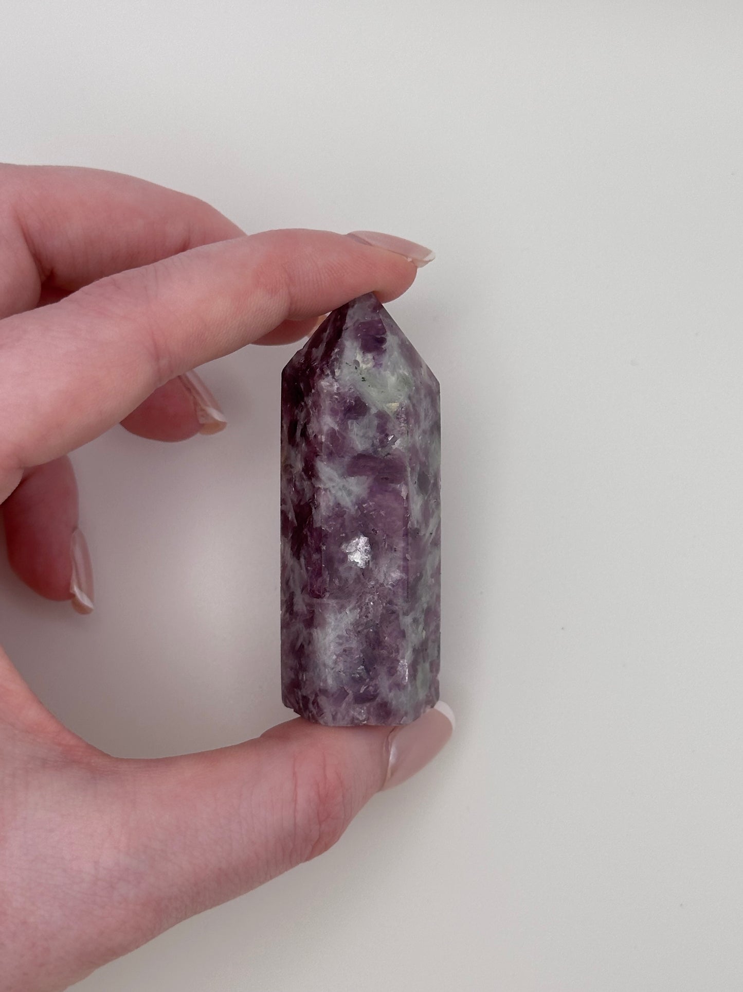 Lepidolite Mica Tower - A