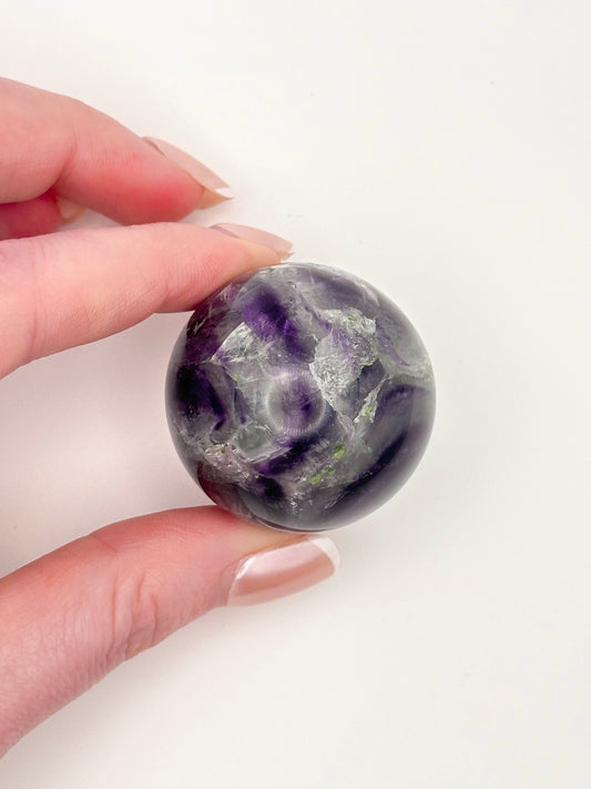 Fluorite Sphere - I
