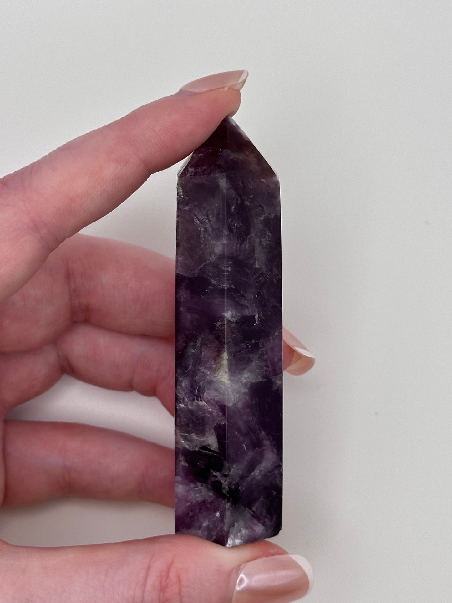 Lepidolite Mica Tower - E