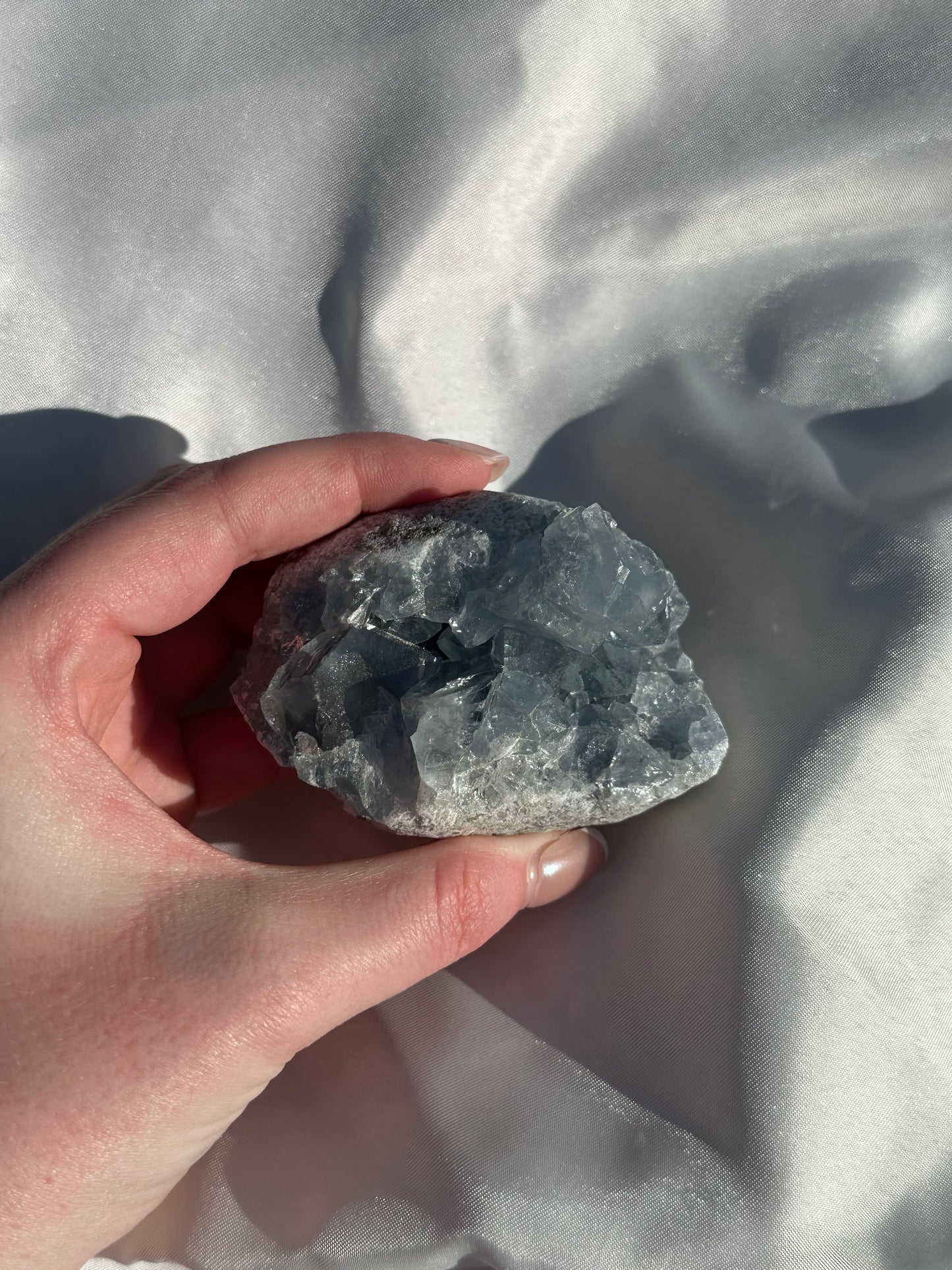 Celestite Cluster - E