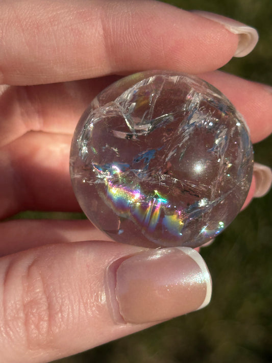 Clear Quartz Sphere - A