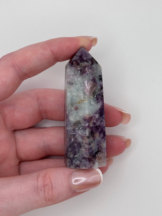 Lepidolite Mica Tower - H
