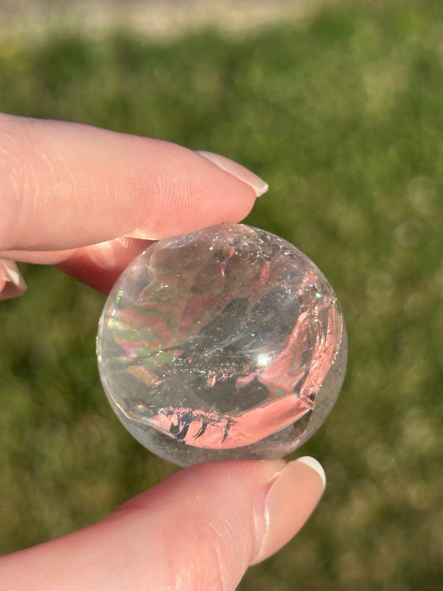 Clear Quartz Sphere - E