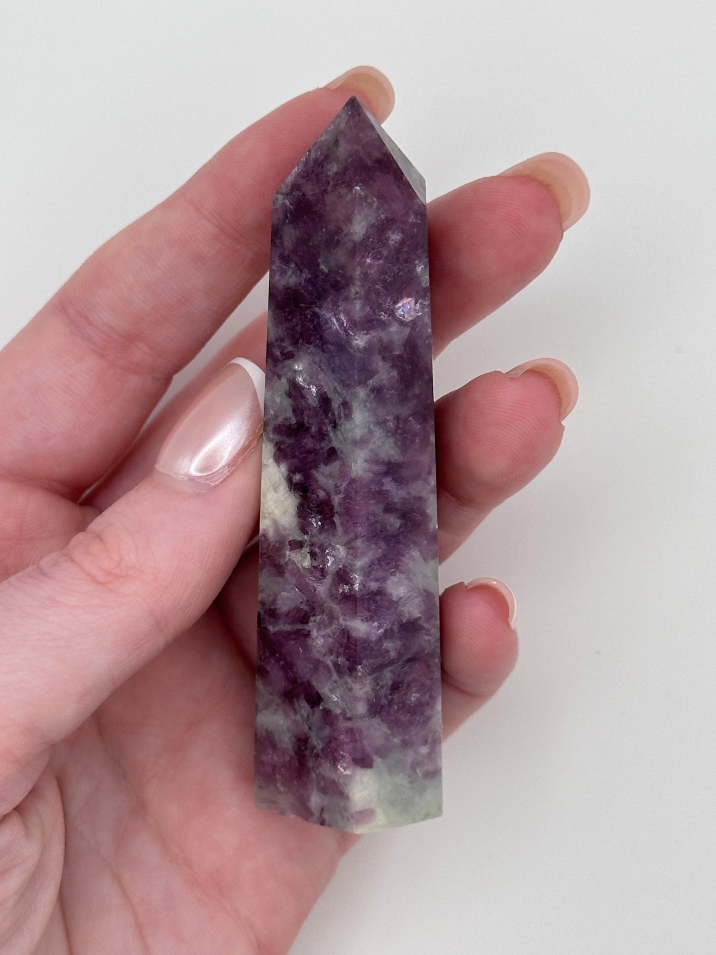 Lepidolite Mica Tower - F