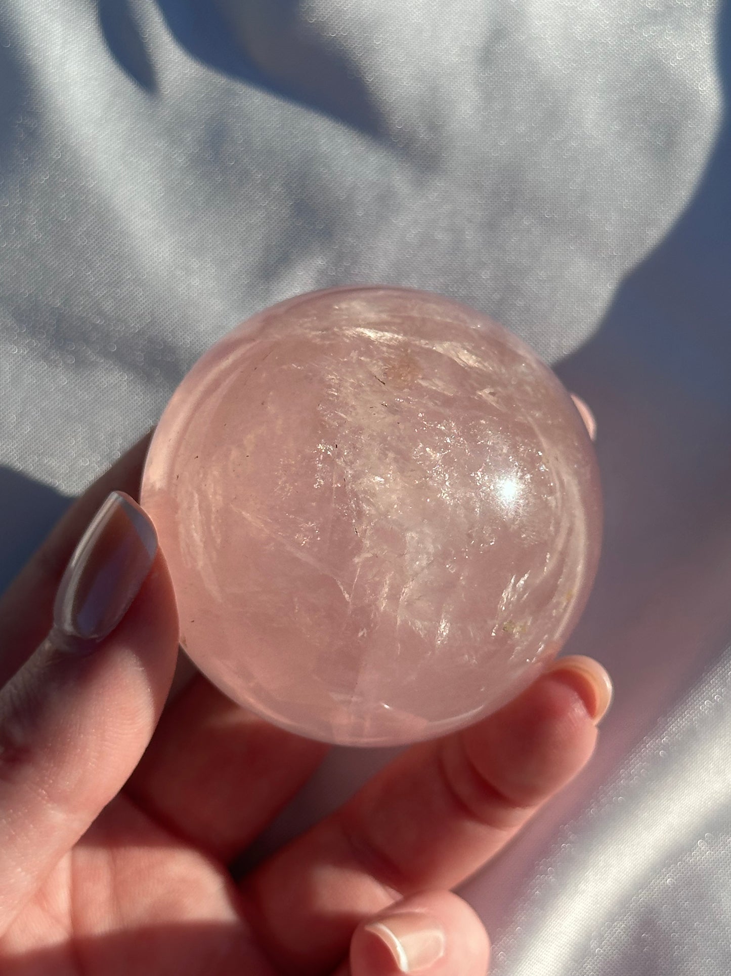 Rose Quartz Sphere - D