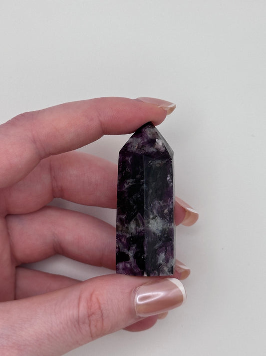 Lepidolite Mica Tower - I