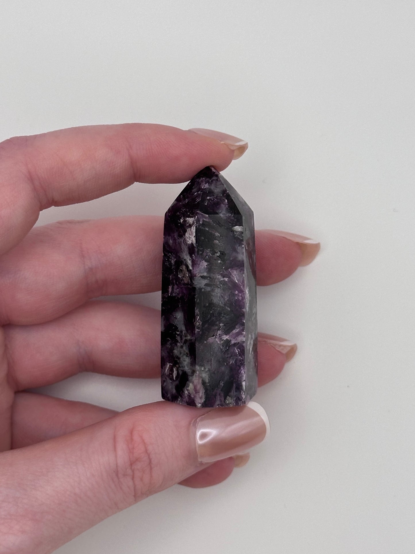 Lepidolite Mica Tower - I