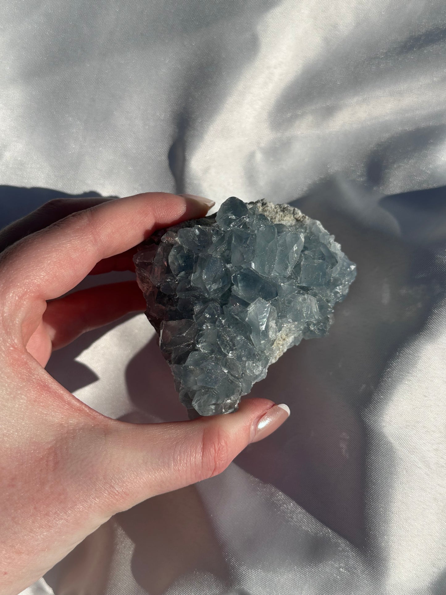 Celestite Cluster - H