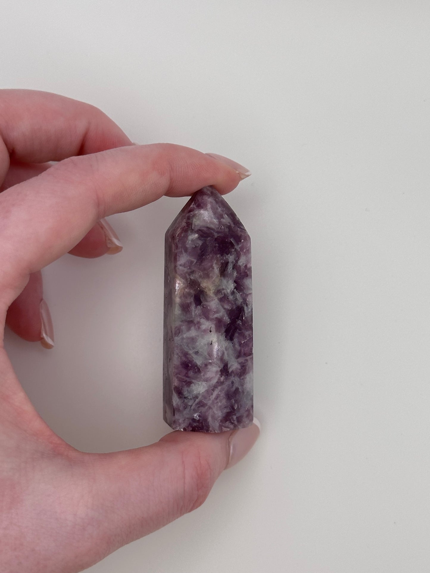 Lepidolite Mica Tower - A