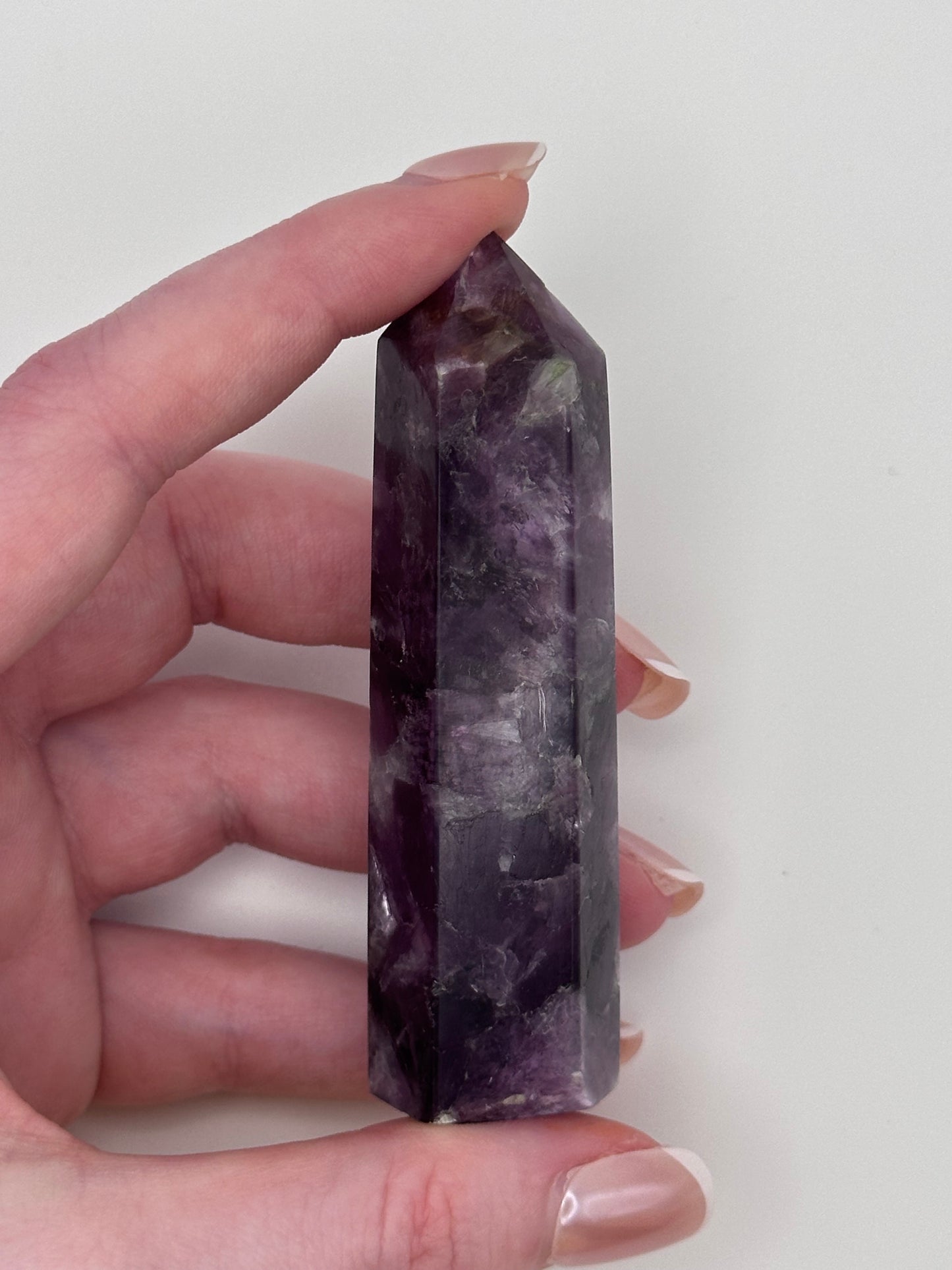 Lepidolite Mica Tower - E
