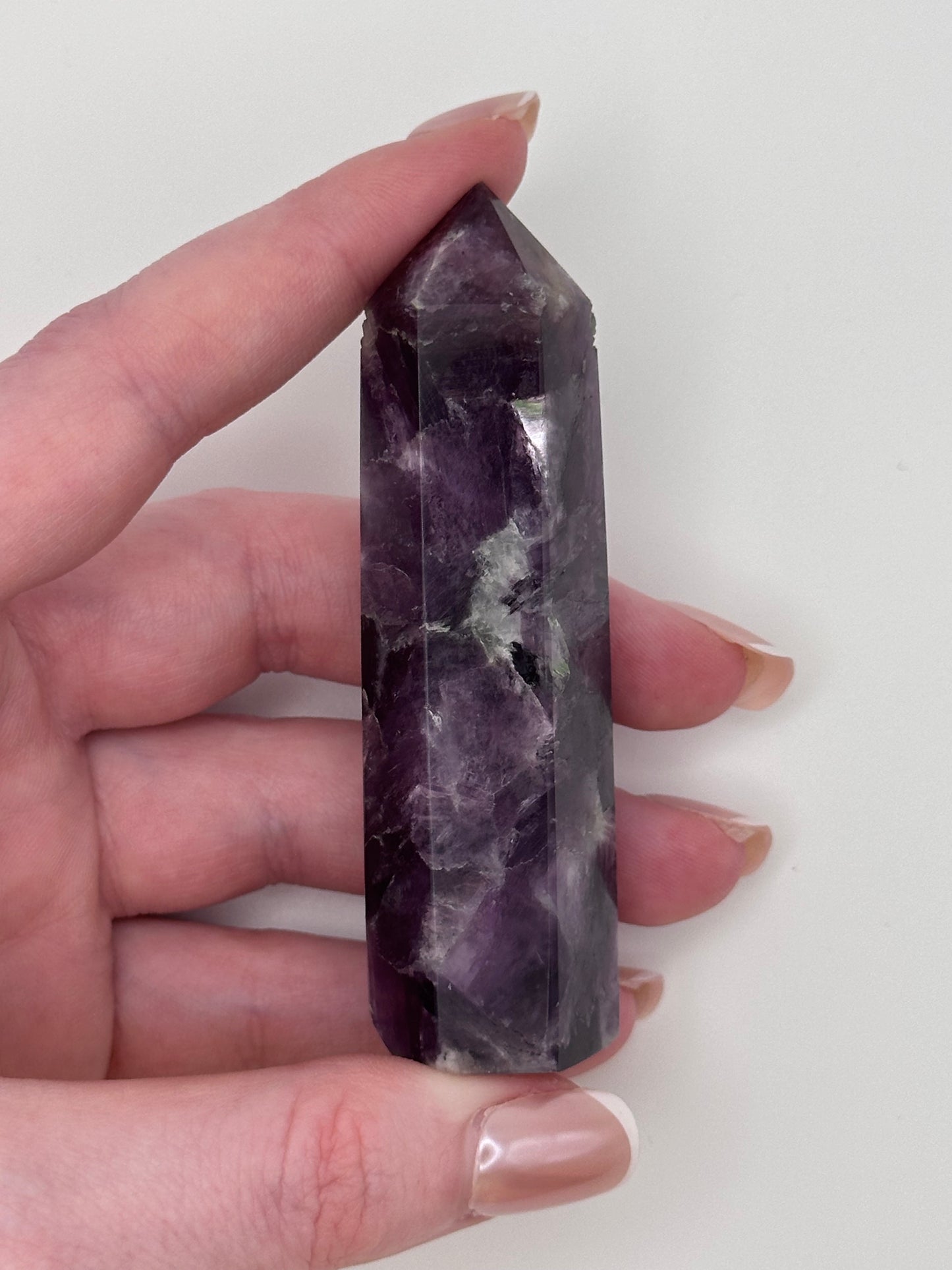 Lepidolite Mica Tower - E